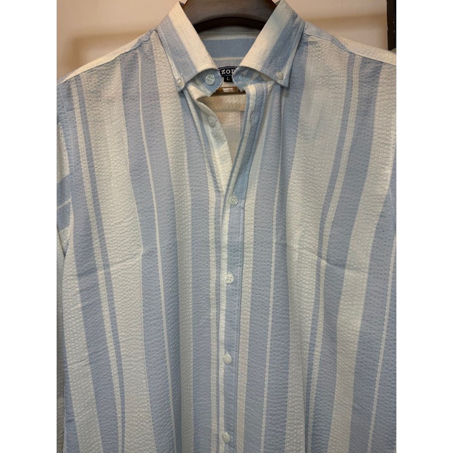 OLD MONEY FULL SLEEVE COTTON SHIRT.